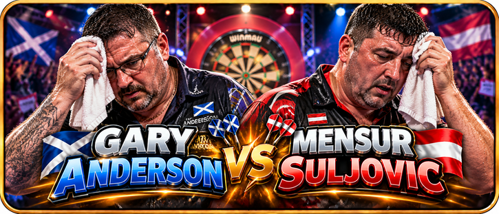 Gary Anderson vs Mensur Suljovic