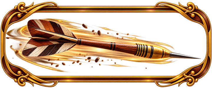 Wodden dart arrow